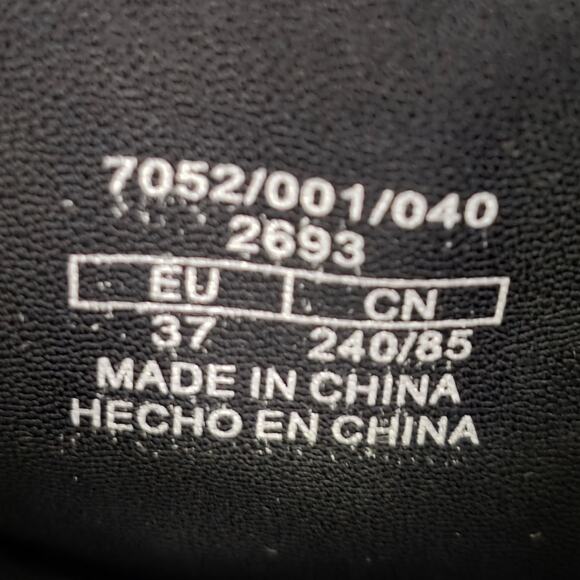 ZARA WOMEN'S BLACK LEATHER COWBOY KNEE HIGH BOOTS – POINTED TOE, WESTERN HEEL - Picture 5 of 13